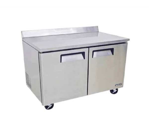 Mesa de Trabajo Sobrinox con Base Congelada - 2 puertas. - Image 2