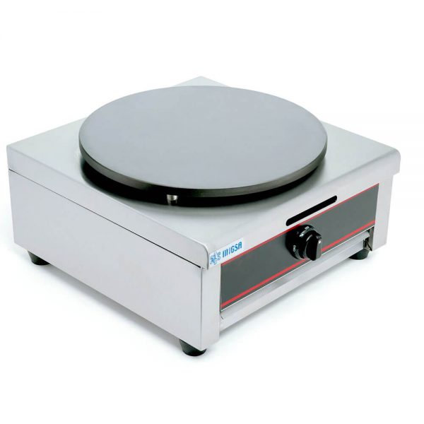 Crepera sencilla a gas GM-1 GM-2 (ancho 45 o 86 cm)
