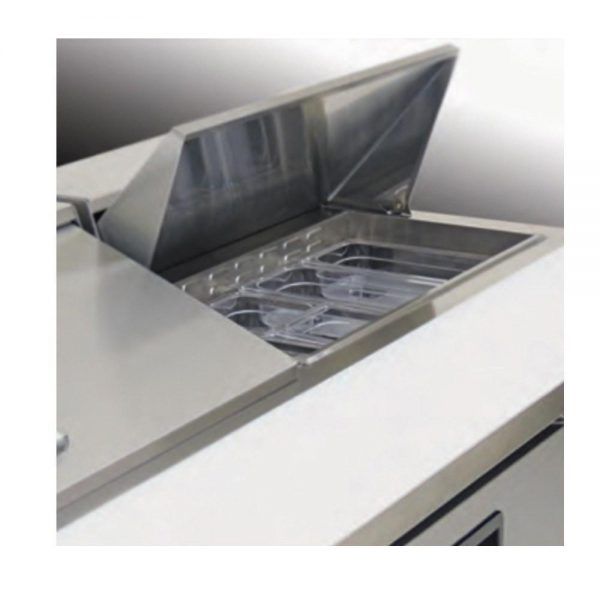 Mesa de trabajo para sandwiches y ensaladas MRS-152 - Image 6