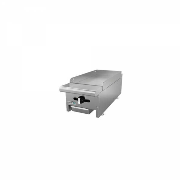Plancha lisa a gas con placa de 5/8"