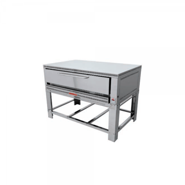 Horno Pizza Máster Coriat Acero Inox. Capacidad para 6 pizzas de 40 cm