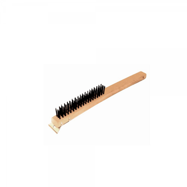 Cepillo de alambre con raspador 14 pg