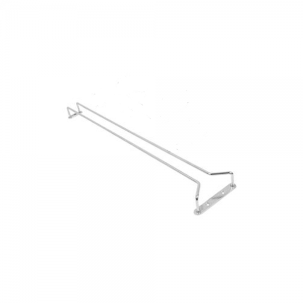 Colgador de copas de alambre cromado 24