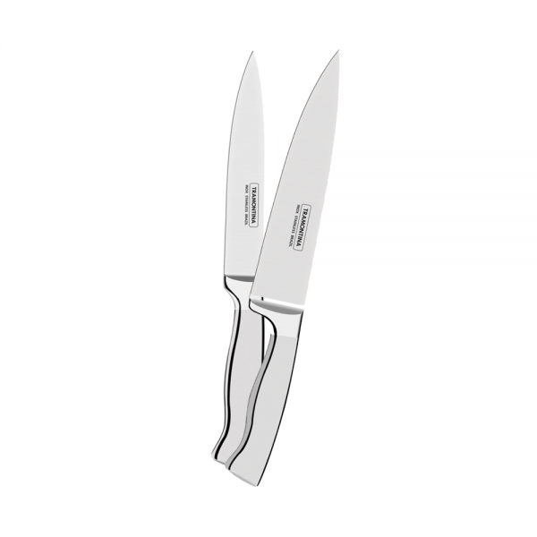 Cuchillo Utility Tramontina Cronos de acero inoxidable (6" y 8")