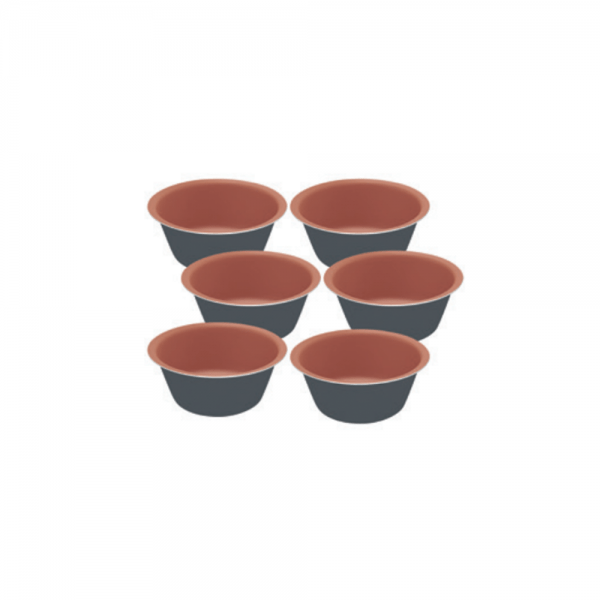 Moldes para cupcake 6 piezas Tramontina