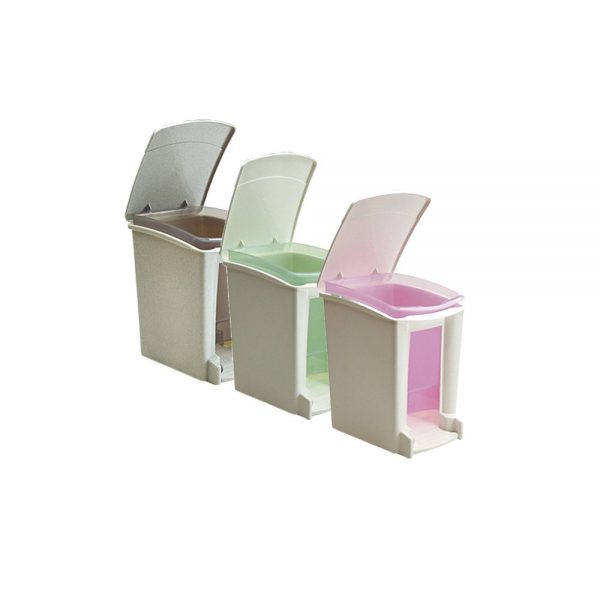 Cesto/Bote de basura para baño 8L (3 colores) - SABLÓN