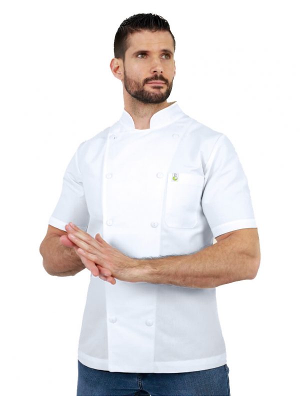 Camisola Clásica Blanca Caballero - Mondachef