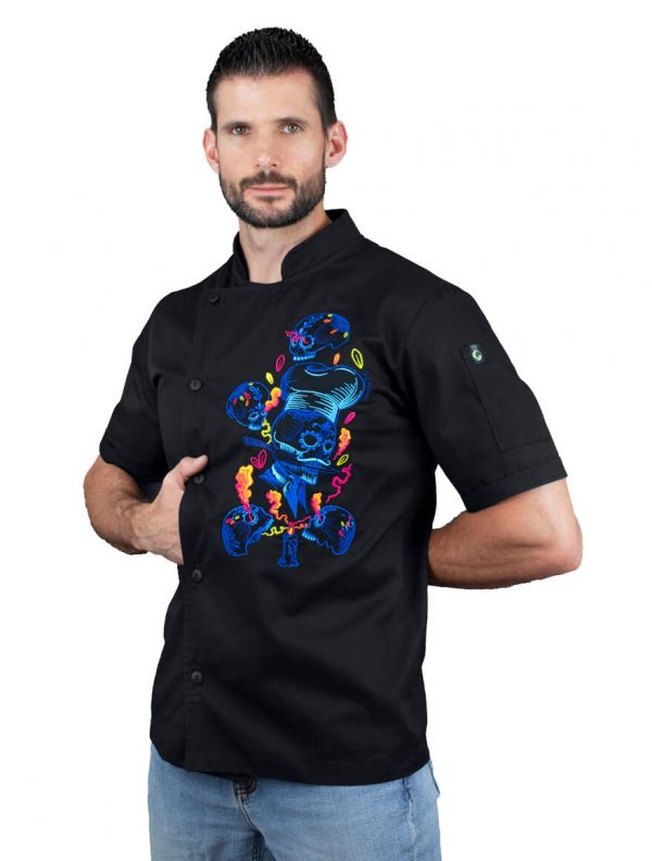 Camisola Tzompantli Alquimia Azul Caballero - Mondachef