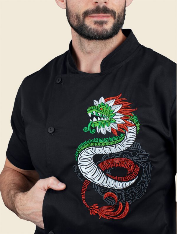 Camisola Quetzalcóatl Mi Patria Caballero - Mondachef - Image 3